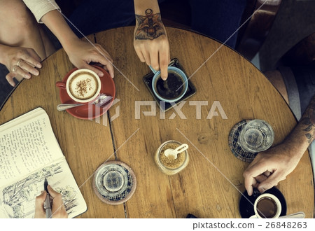 Coffee Table Drawing Nature Concept Coffee Table Drawing Nature Concept 26848263