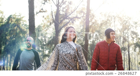 Couple Travel Adventure Holding Hand Happiness Concept Couple Travel Adventure Holding Hand Happiness Concept 26848627