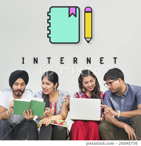 Notebook Pencil Write Communication Graphic Concept Notebook Pencil Write Communication Graphic Concept 26848756