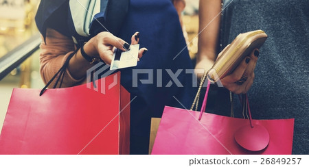 Group Of People Shopping Concept 26849257