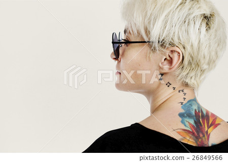 Tattoo Woman Style Glamour Alternative Lifestyle Concept 26849566
