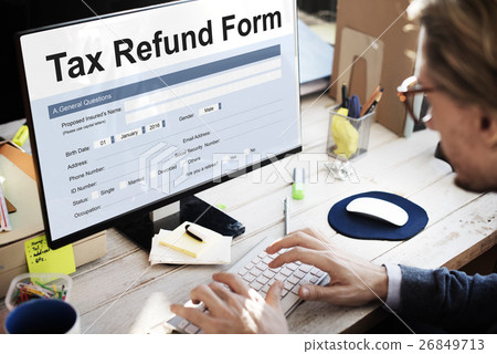 Tax Credits Claim Form Concept 26849713