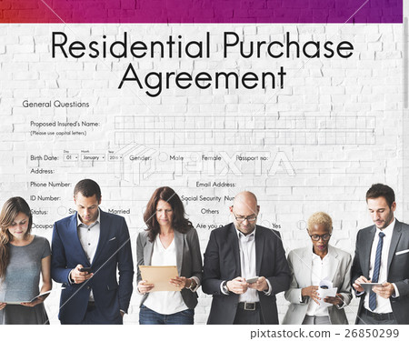 Residential Loan Purchase Agreement Estate Living Concept 26850299