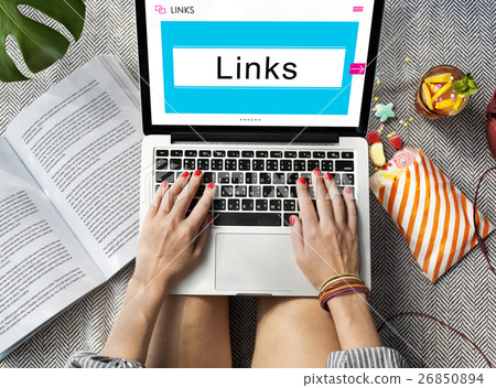 HTTP WWW Website Links Search Box Graphic Concept HTTP WWW Website Links Search Box Graphic Concept 26850894