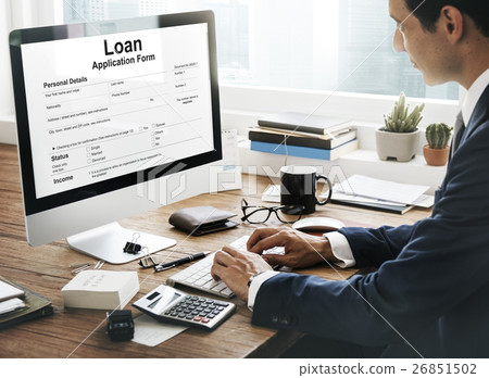 Retirement Plan Loan Liability Tax Form Concept Retirement Plan Loan Liability Tax Form Concept 26851502