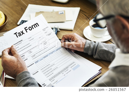 Tax Credits Claim Return Deduction Refund Concept 26851567