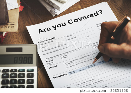 Are You Covered Healthcare Insurance Protection Concept 26851568
