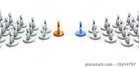 Leaders of two opposing forces Leaders of two opposing forces 26854797