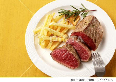 Wagyu beef thigh steak 26856489