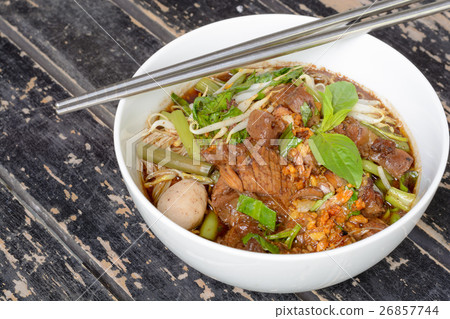Thai noodle soup 26857744