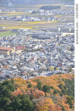 [滋賀縣]近江八man市/秋天城市風光（居住區） 26858660
