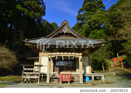 村山淺間神社在秋天，神社 26859028