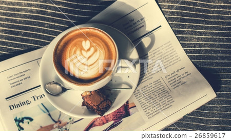 Coffee Americano Espresso Newspaper Couch Concept Coffee Americano Espresso Newspaper Couch Concept 26859617