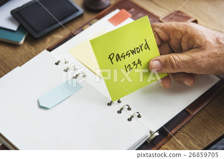 Password Security Protection Safe Concept 26859705