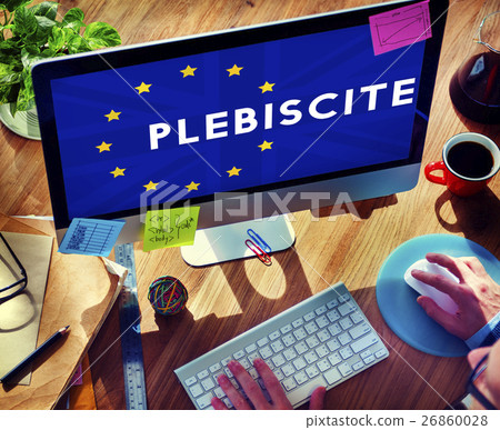 Britain EU Brexit Referendum Concept Britain EU Brexit Referendum Concept 26860028