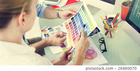 Color Swatch Creative Occupation Design Studio Concept 26860070