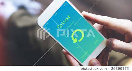 Reload Update Upgrade New Version Concept 26860373