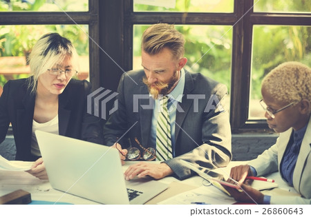 Business People Brainstorming Discussion Corporate Concept Business People Brainstorming Discussion Corporate Concept 26860643