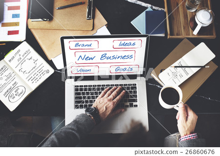 Business Entrepreneur Strategy Development Ideas Concept 26860676