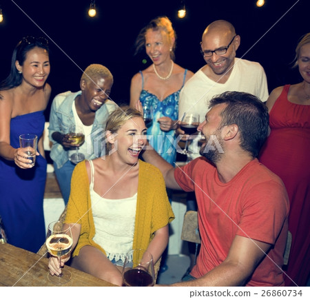 Group Of People Celebrating Concept Group Of People Celebrating Concept 26860734