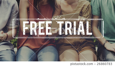 Free Trial Demo Offer Special Testing Bonus Concept Free Trial Demo Offer Special Testing Bonus Concept 26860783