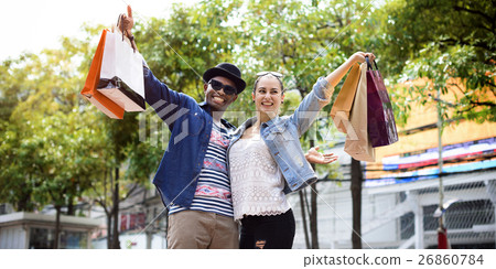 People Shopping Spending Customer Consumerism Concept People Shopping Spending Customer Consumerism Concept 26860784