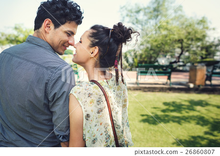 Couple Travel Destination Journey Togetherness Concept Couple Travel Destination Journey Togetherness Concept 26860807