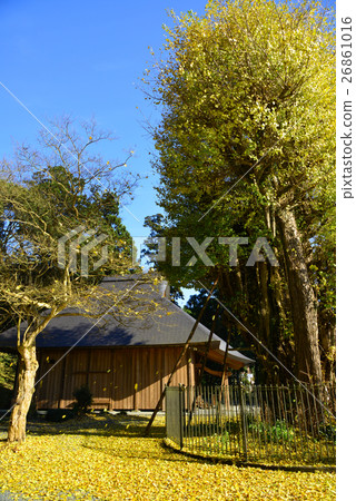 靜岡 秋山村淺間神社 照片素材 圖片 圖庫