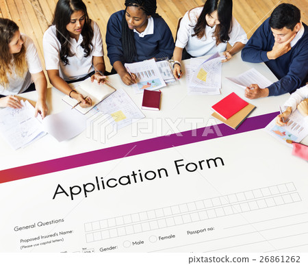 Application Form Document Filling Concept 26861262
