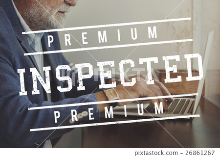 Classified Inspected Inspection Pass Status Concept 26861267
