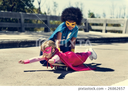 Children Childhood Super Hero Concept Children Childhood Super Hero Concept 26862657