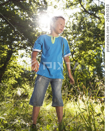 Boy Brother Child Kid Leisure Happiness Enjoy Concept 26863028