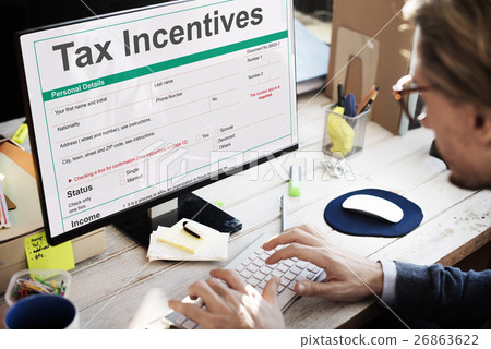 Tax Incentive Audit Benefit Cash Payment Income Concept 26863622