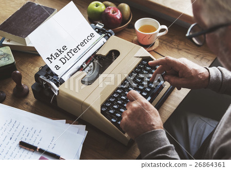 Make a Difference Development Progress Concept 26864361