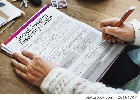 Social Security Disability Claim Concept 26864707
