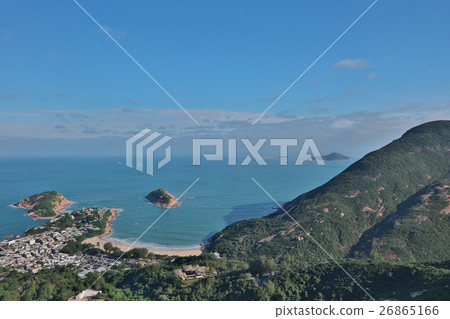 Dragon's Back trail with vied of Hong Kong 26865166