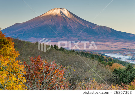 Fuji Autumn view from Oshino Village 20th Pass 26867398