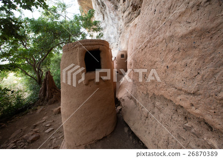 Troglodyte village, Burkina faso Troglodyte village, Burkina faso 26870389