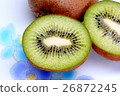 新鮮的獼猴桃新鮮的肉 26872245