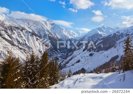 Mountains ski resort Kaprun Austria Mountains ski resort Kaprun Austria 26872284