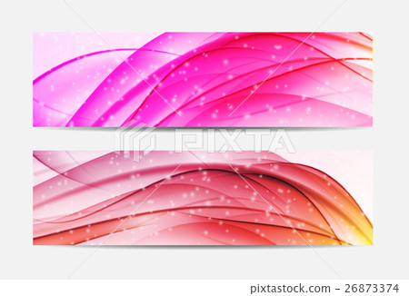 Christmas Snowflakes Website Banner and Card Wave Christmas Snowflakes Website Banner and Card Wave 26873374