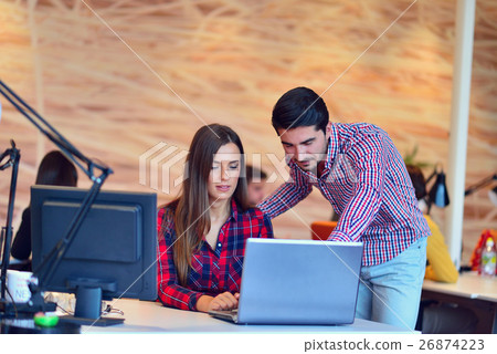 startup business young creative people group startup business young creative people group 26874223