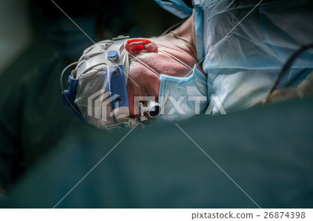 Surgeon performing plastic surgery Surgeon performing plastic surgery 26874398