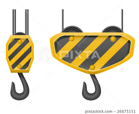 hook crane for building vector illustration 26875151