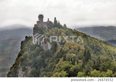 Cesta tower, one of three fortress in San Marino. 26878552