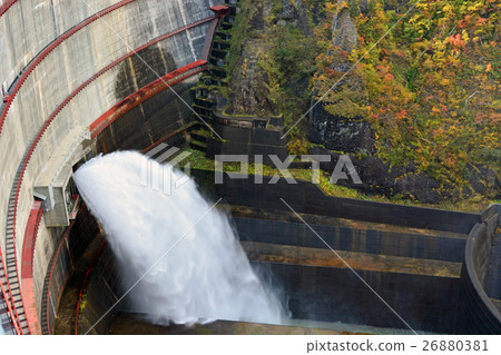 Dam flood Dam flood 26880381