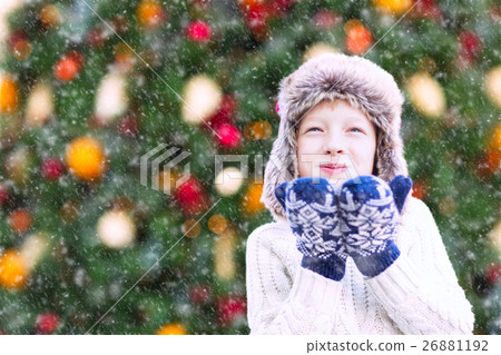 boy at christmas time 26881192