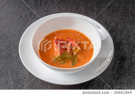 龍蝦濃湯法式食物法國食物龍蝦濃湯 26881864