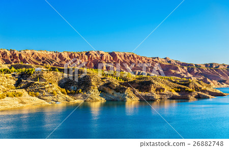 Landscape near Negratin Reservoir in Spain 26882748