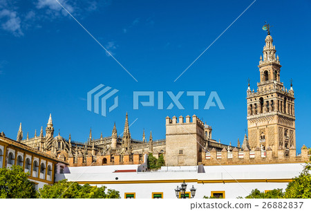 View of Seville Cathedral - Andalusia, Spain 26882837